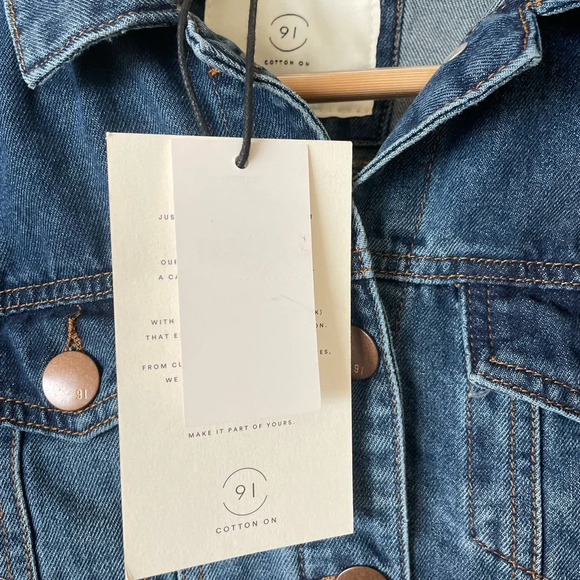 New Super Cool Denim Jacket - Picture 3 of 4